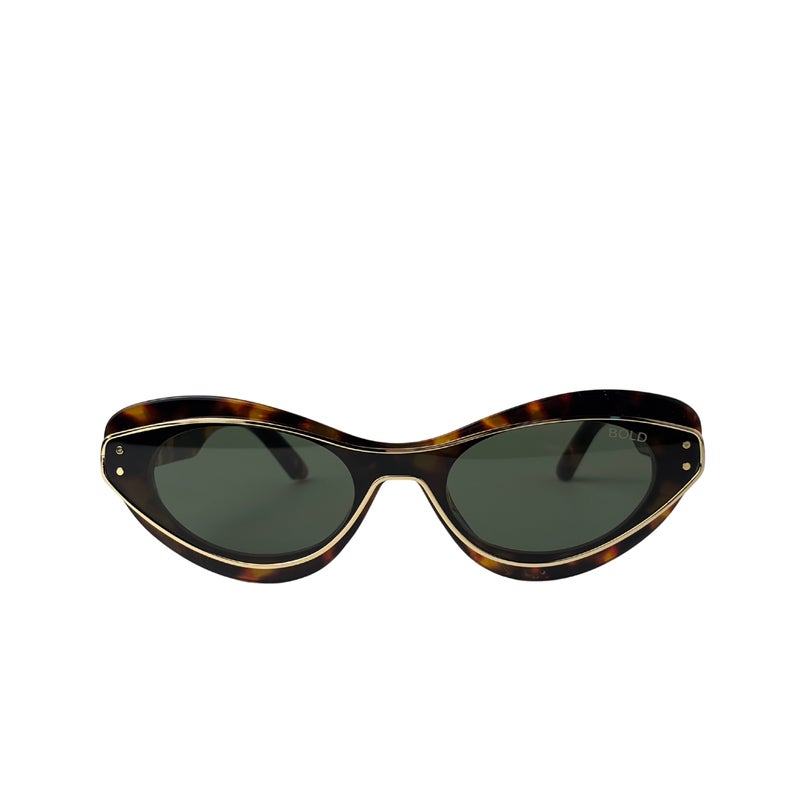 BOLD Liva Cat Eyes Sunglasses For Woman - Brown - Image 1